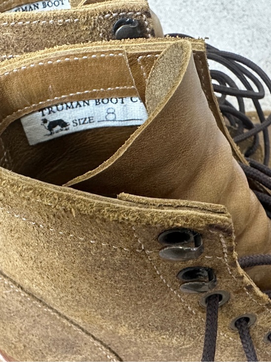 Truman Coyote Oiled Roughout Boots (8D) main image 8
